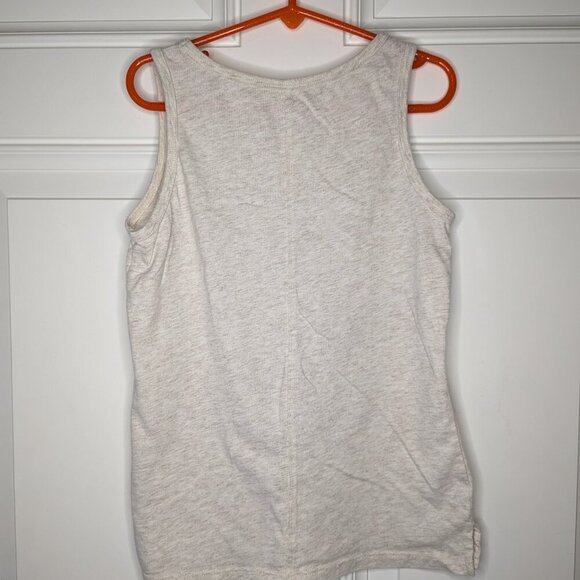 Girls Size Medium Lot Of 4 Short Sleeve Sleeveless Tops Blue Yellow Orange - Picture 5 of 9